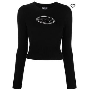 Diesel cut out crop top